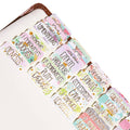 Bloom With Grace Gold Foil Bible Tabs