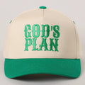 God's Plan Embroidered Two-Tone Trucker Hat