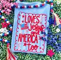 Loves Jesus and America Too Shirt