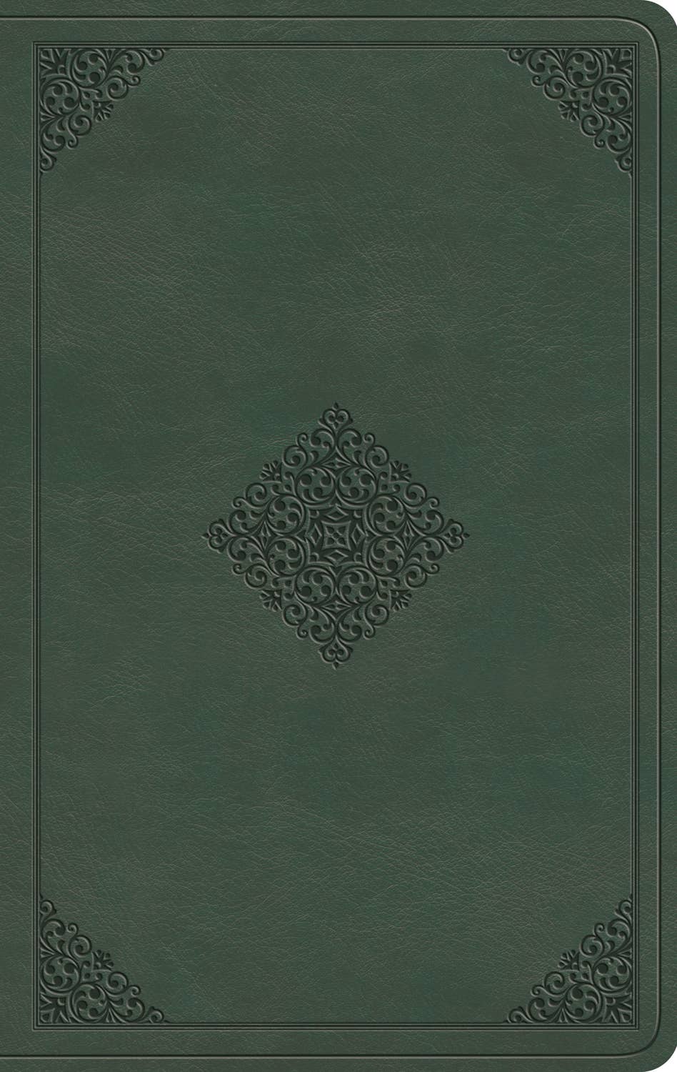 ESV LP Value Thinline Bible - Dark Green