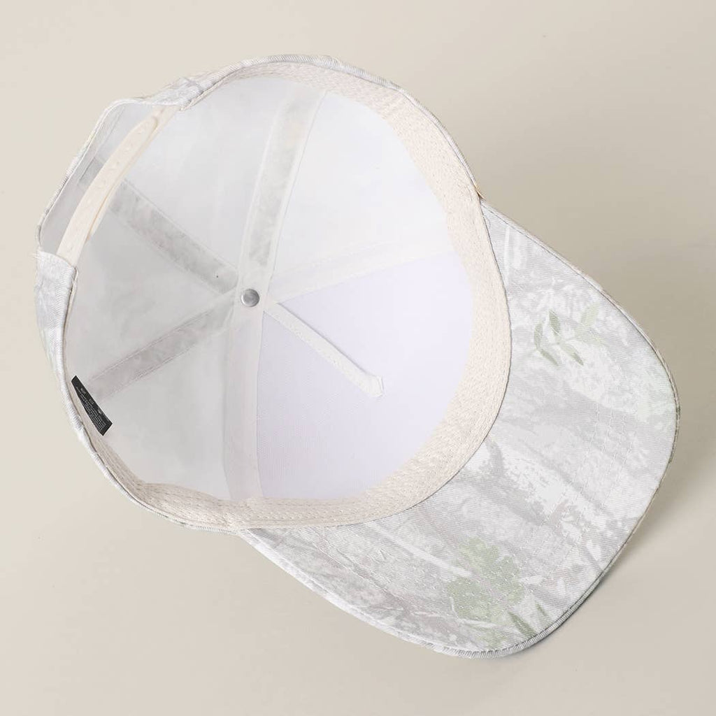 God Is Good All The Time Patch Camo Baseball Cap