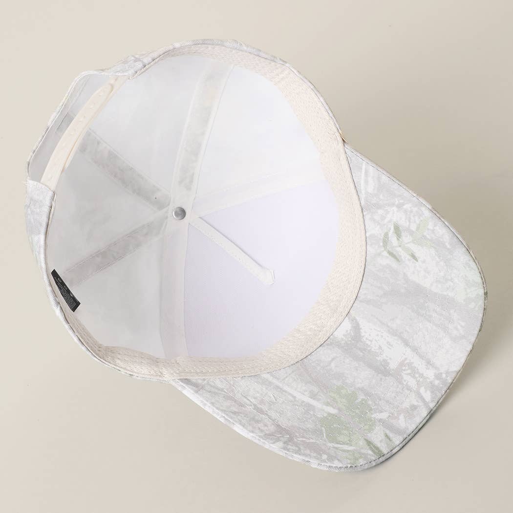 God Is Good All The Time Patch Camo Baseball Cap