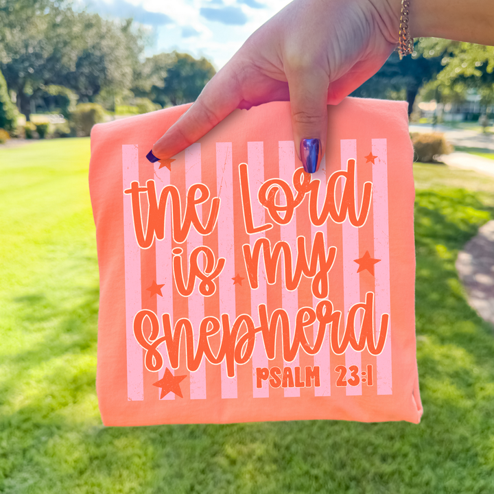 Psalm 23:1 'The Lord Is My Shepherd' Christian Tee