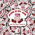 DS 2287 - Jesus is My Jam and I'm Here to Spread it Die Cut Sticker