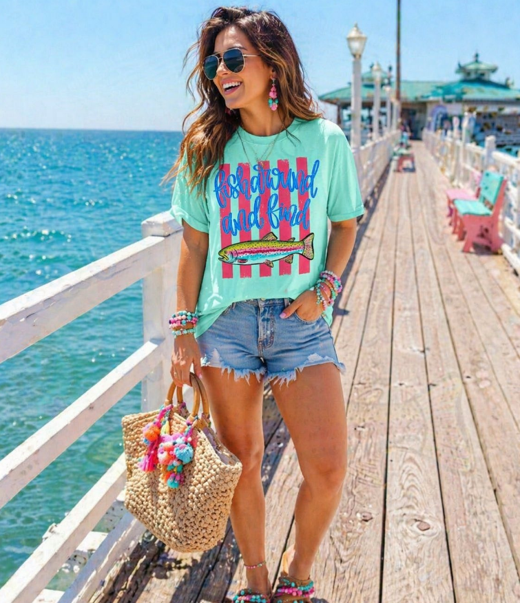 Fish Around and Find Trout Shirt