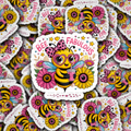 DC 1980 - Bee Fabulous Die Cut Sticker