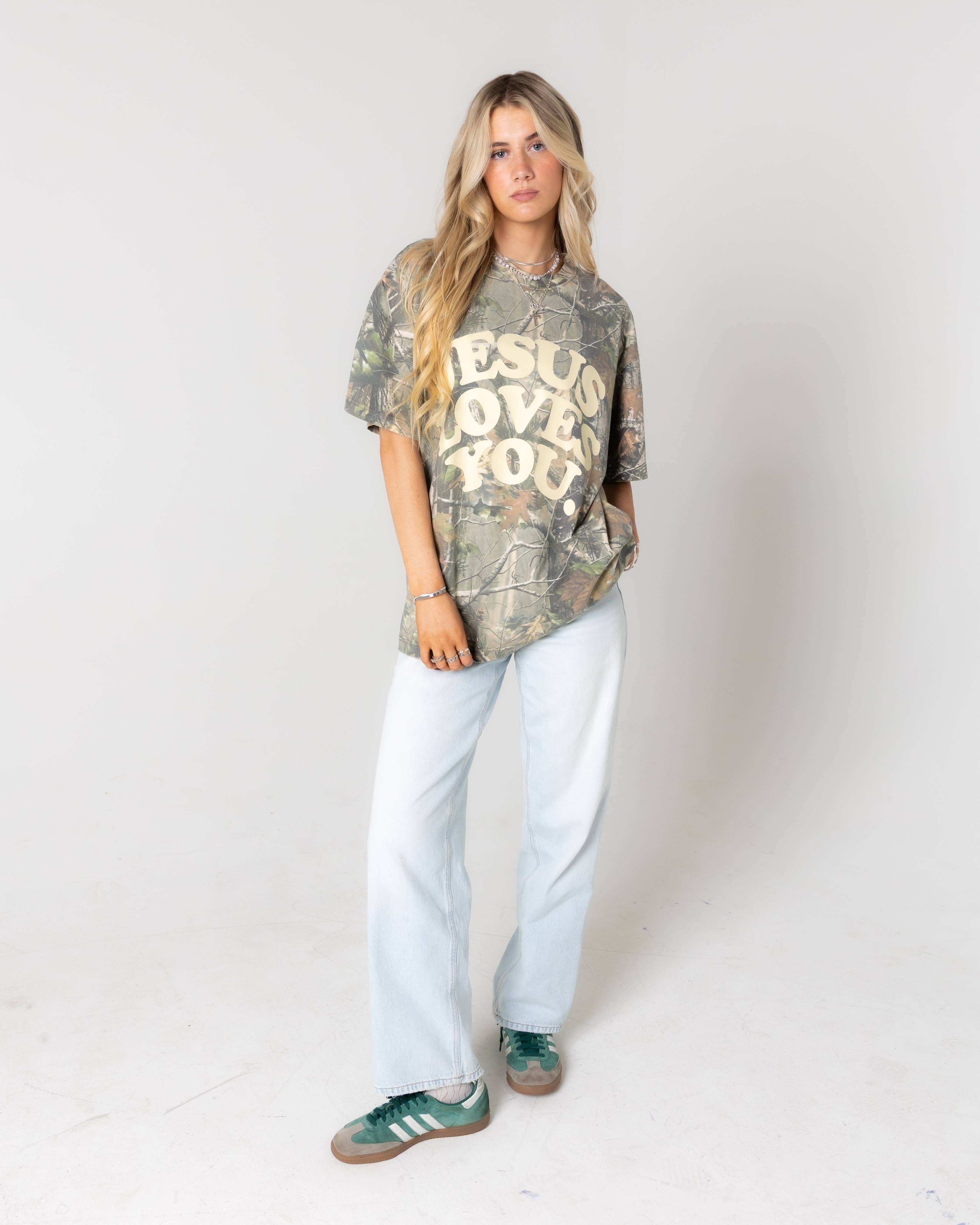 LMTD || Heavyweight Camo Tee || Oversized