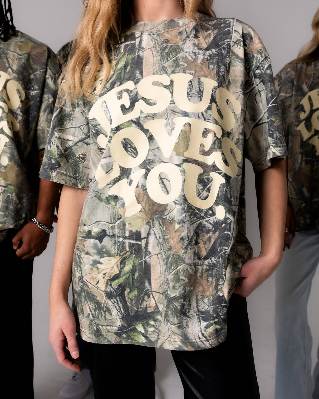 LMTD || Heavyweight Camo Tee || Oversized