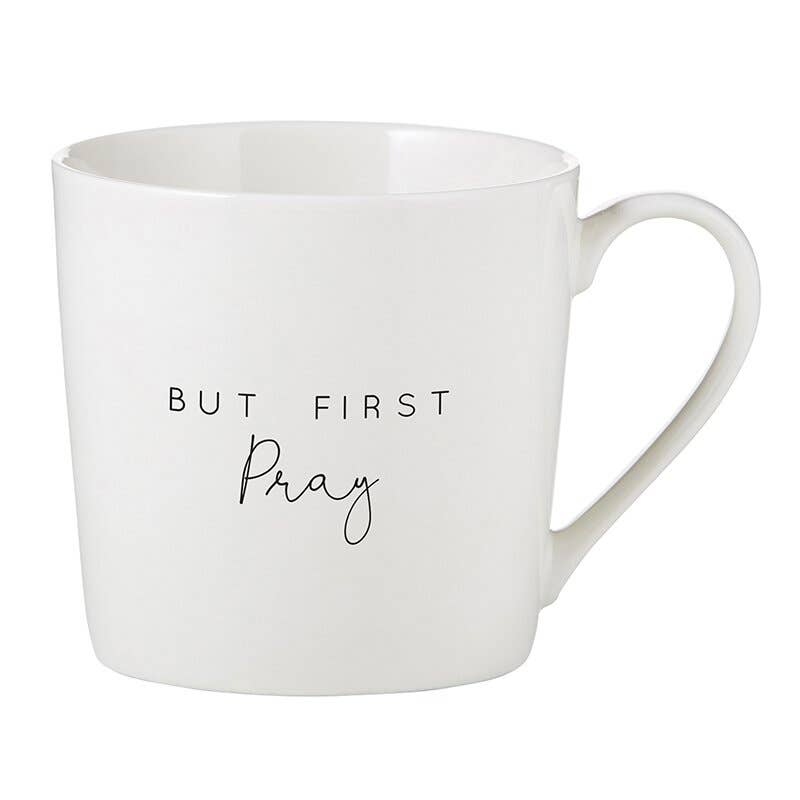 Cafe Mug — But First Pray