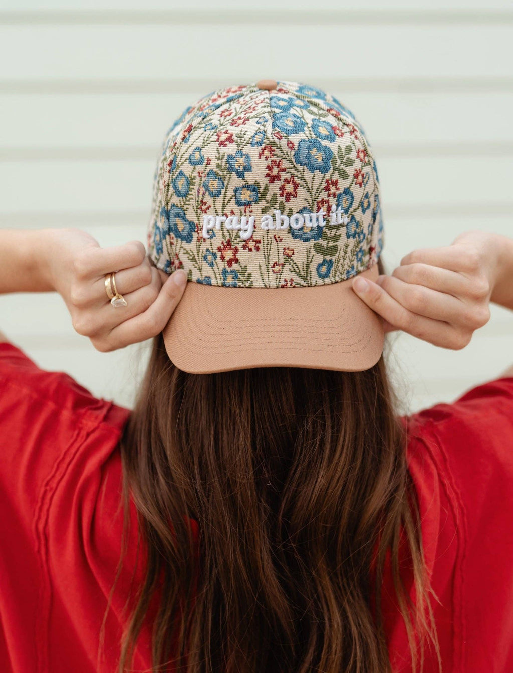 Pray About It Snapback Cap