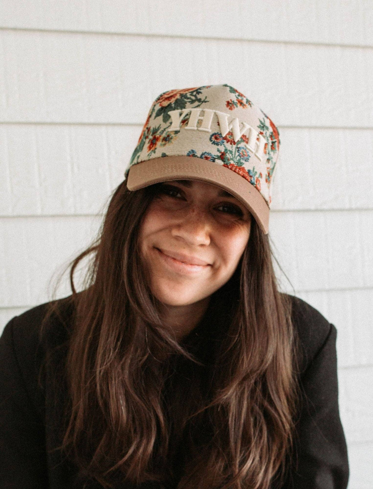 Hat: Floral YHWH